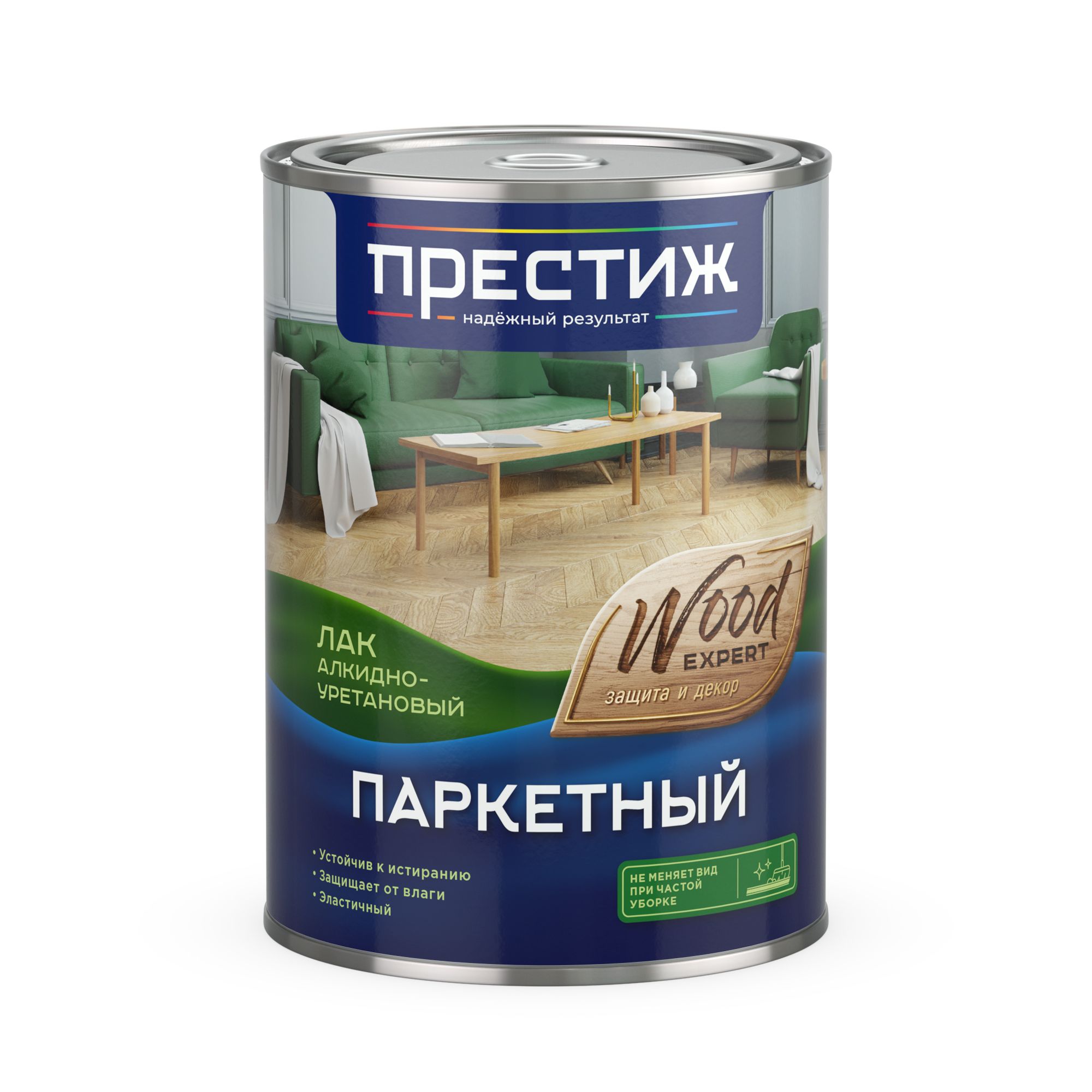 Лак паркетный Престиж алкидно-уретановый 0.9 кг глянец