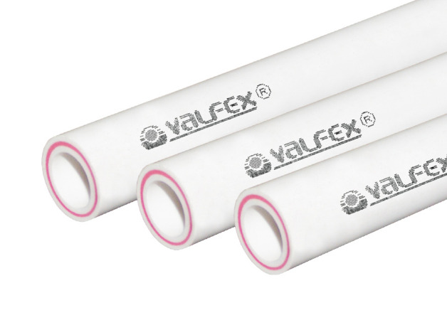 Труба серая PN 20 SDR7,4 d25x3,5 мм (50) ШТАНГА 2 метра VALFEX стекловолокно