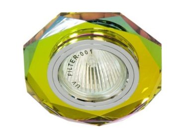 Светильник 8020-2 MR-16 серебро мультиколор У