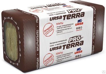 Утеплитель URSA TERRA (Шумозащита) 100х610х1250 (5шт)