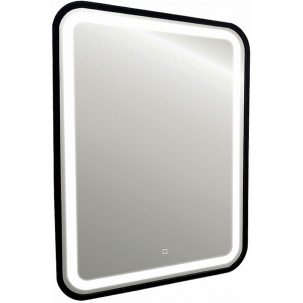 Зеркало AZARIO Мальта-лофт 600х800 сен выкл черное LED -00002353