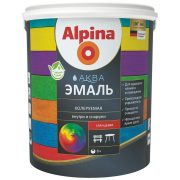 Эмаль акриловая Alpina Аква глянцевая База 1 0,9 л