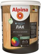 Лак акрил Альпина для стен и потолков шелковисто-матовый 2,5 л УЦЕНКА