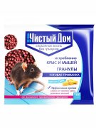 Чистый дом гранулы от крыс, мышей, кротов 100 г