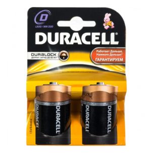 Батарейка Duracell LR20-2BL