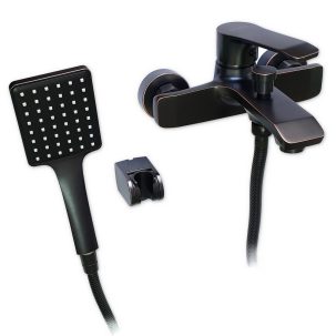 Смеситель Санакс GFmark д/ванны корот нос состаренная медь 5710 Н/З