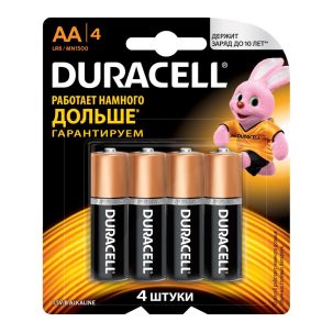 Батарейка Duracell LR6-4BL BASIC AA