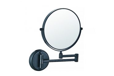 Зеркало ALTRE для ванной 200 мм черный матовый AZ-211B