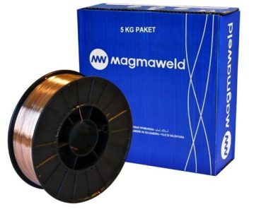 Проволка свароч на пол авт 5 кг 0,8 мм Magmaweld MG2