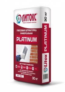 Штукатурка PLATINUM универ. 30 кг Литокс (50 меш)