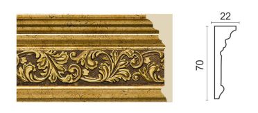 Молдинг средний 270-552/1 70х22х240