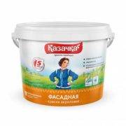 Краска Казачка фасадная 6,5 кг