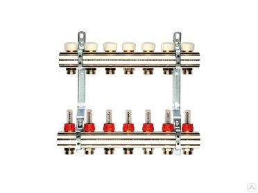 Коллектор гр нерж в сборе с расх. 1х7 вых 3/4 STI