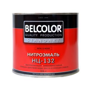 Эмаль Белколор НЦ-132 1,7 кг черная