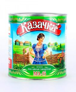 Эмаль Казачка 1,9 кг красная МА-15