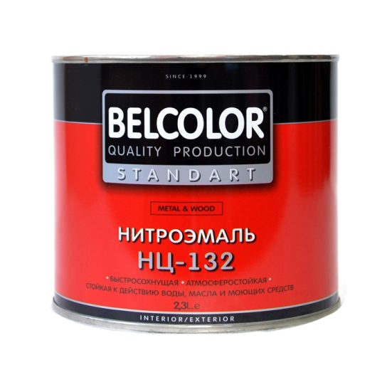 Эмаль Белколор НЦ-132 1,7 кг зеленая УЦЕНКА