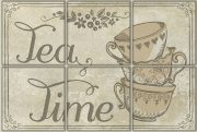 Вставка Vintage Voyage Tea Time 20х30