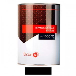 Краска Элкон термост черн 1000С 0,8 кг