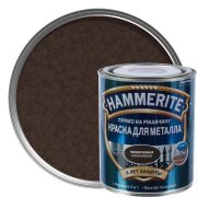 Эмаль HAMMЕRITE молотковая коричневая 0,75