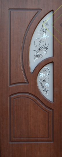 Дверное полотно Велес 600 С Шоколад
