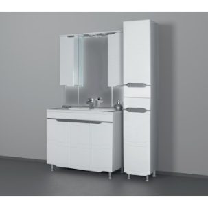 Зеркало Твист 100 бело свет