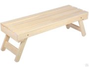 Лавочка складная 130х44х43 см