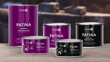 Краска декоративная Элкон PATINA серебро 0,2 кг