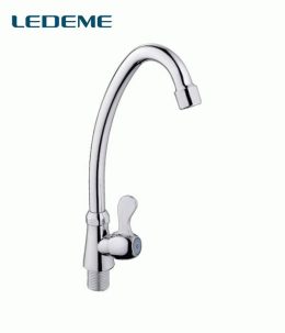 Смеситель LEDEME д/кухни на одну воду L4395