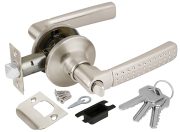 Ручка защелка 6026 SN-Е кл фик мат никель