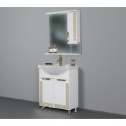 Тумба Афина 70 Голд Патина + умывальник Эрика 70 Н/З