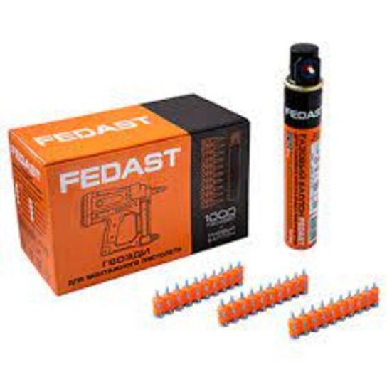 Гвозди по бетону Fedast 3,0х16(1000шт) fd3016mgbpfc