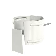 Держатель трубы D100 (на кирпич) (ПЛД-0,2-9010)