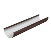 Желоб водосточный D185х3000 (ПЭ-01-8017-0,5)