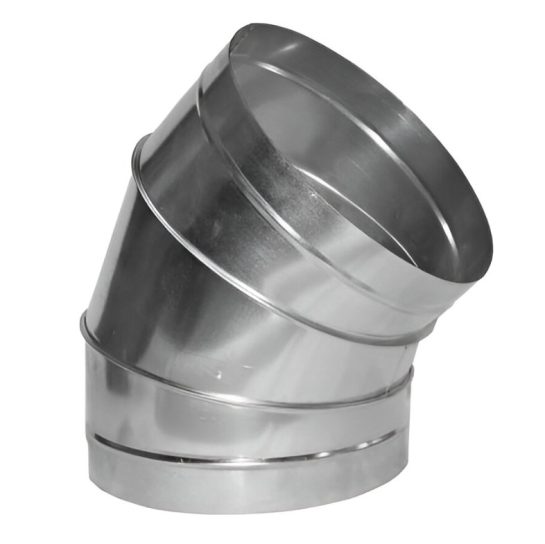 Отвод 45. ф110 цинк