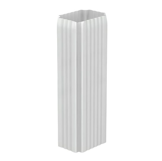 Труба водосточная 76*102*1000+колено 9003