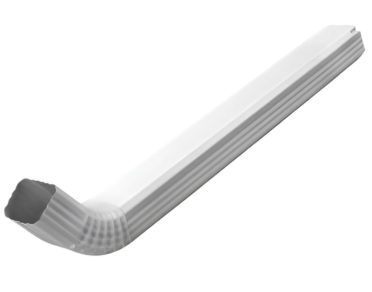 Труба водосточная 76*102*3000 (ПЭ-01-9003-ОН)