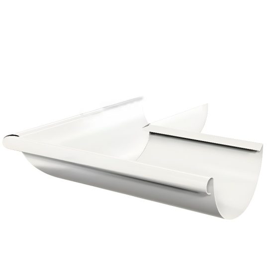 Угол желоба наружний D125 (ПЛД-02-9010-0,6)