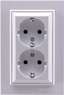 Розетка Karea жемчуг с/з