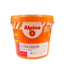 Краска в/д Альпина Expert Ultra Color база 1 (яркие стены) 15,31 кг/10 л УЦЕНКА