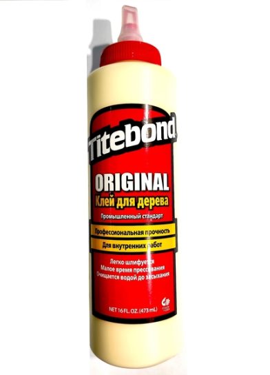 Клей для дерева Titebond || Влагостойкий прозрачный 0,473л (1124)