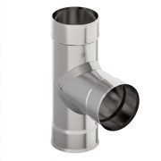 Тройник 90 нерж Ф160/0,5 мм