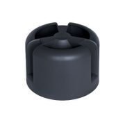 Комплект на трубу кров для вент выхода 125/150 (9005) Krovent HupCap 270