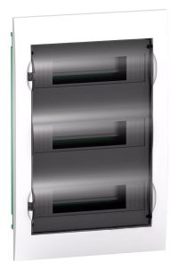 Щит распред встраеваемый прозрачн дверь прозрачн 3ряд/36модулей Schneider Electric