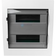 Щит распред встраеваемый белый дверь прозрачн 2ряд/24модуля Schneider Electric