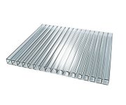 Поликарбонат 6 мм шир 2,1 м прозрачный KINPLAST
