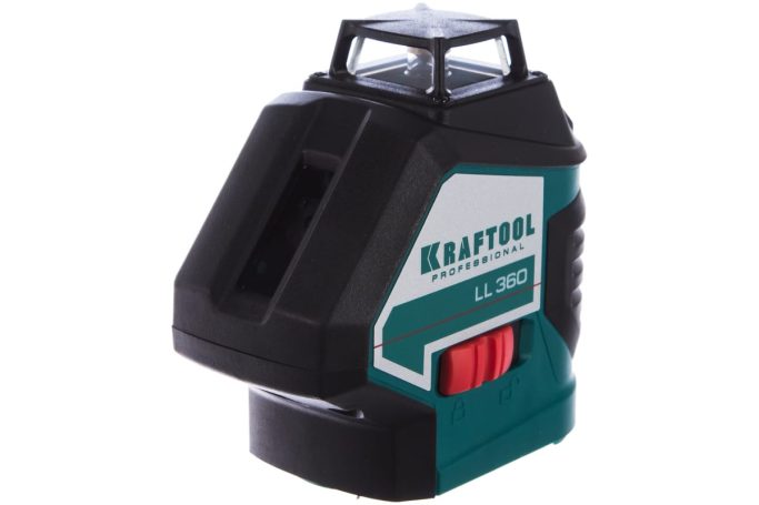 Нивелир лазер.KRAFTOOL LL360 2х360 20м/70м держ.детект кейс34645-4