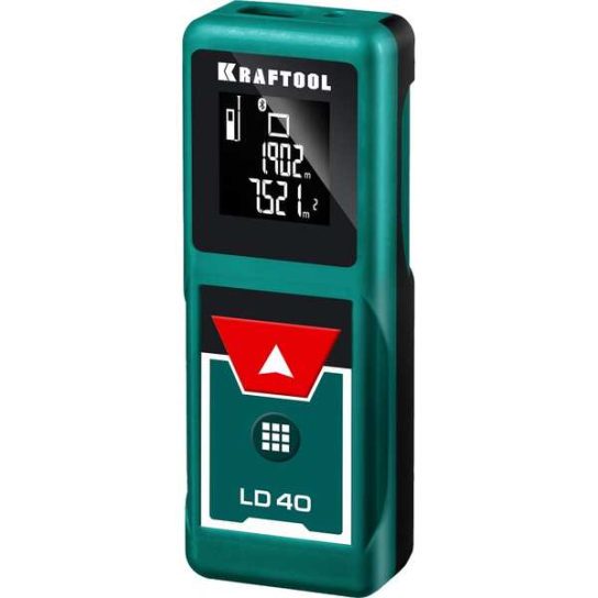 Дальномер LD-40 лазер. KRAFTOOL даль. 5см-40м 34763