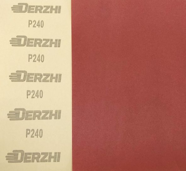 Шлифлист 230*280 P240  водост DERZHI