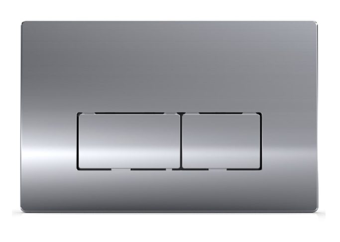 Панель смыва Azario хром глянец квадрат AZ-8200-0089/AZ-P58-0120