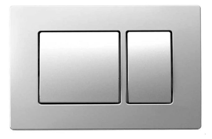 Панель смыва Azario хром мат квадрат AZ-8200-0030